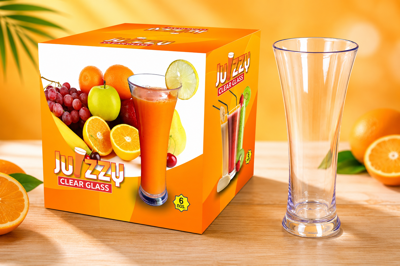 Juice Glass 6Pc set Box