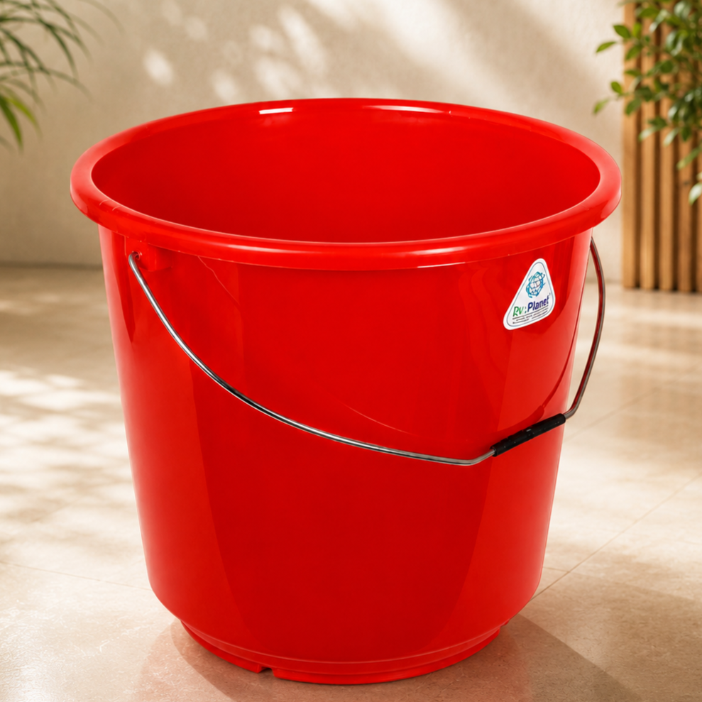 Bucket- 17L Steel Handle